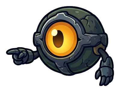 Ward mascot pointing